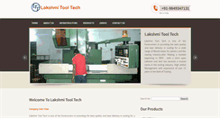 Desktop Screenshot of lakshmitooltech.com